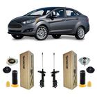 Par Amortecedor Kit Dianteiro Novo Fiesta Sedan 2014 2015 16