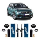 Par Amortecedor Kit Dianteiro Tiguan Allspace 2019 2020 2021