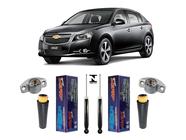 Par Amortecedor + Kit Suspensão Traseira Cruze 2011/2016