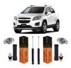 Par Amortecedor + Kit Traseiro Chevrolet Tracker 2015 2016 2017