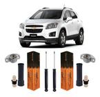 Par Amortecedor + Kit Traseiro Chevrolet Tracker 2015 2016