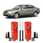 Par Amortecedor + Kit Traseiro Volkswagen Passat 1998 A 2005