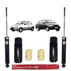 Par Amortecedores Fiat Siena Traseiro Kayaba + 2 Kits 2006