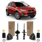 Par Amortecedores + Kit Dianteiro Mitsubishi Asx 2010 A 2020