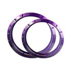 Par Aros em Alumínio Monaco Gs Tubeless Pra Pneu Sem Câmara Bros 125 150 160 Xre 190 Violeta Roxo