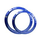 Par Aros em Alumínio Monaco Gs Tubeless Pra Pneu Sem Câmara Pop 100 110i Azul