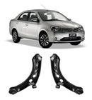 Par Bandeja Completa Dianteira Etios Sedan 2012 2013 2014 15 - Auto Flex