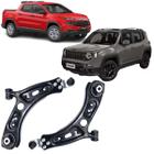 Par Bandeja Jeep Renegade Dianteira 4x2 2015 2016 com Pivô