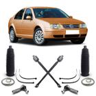 Par Barra Axial Terminal Pivo Kit Coifa Caixa Direção Volkswagen Bora 2001 2002 2003 2004 2005 2006 2007 2008 2009 2010