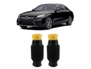 Par Batente Coifa Dianteiro Mercedes C180 2015 2016 2017 18 - QualyKits