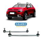 Par Bieleta Barra Tirante Estabilizadora Amortecedor Dianteiro Suspensão Dianteira Citroen C4 Cactus 2018 2019 2020 2021 - Grarro