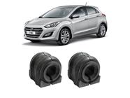 Par Borracha Barra Dianteira Hyundai I30 2013 2014 2015 16 - Auto Flex