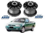 Par bucha bandeja dianteira axios volkswagen saveiro g2 1.6 1.8 2.0 1995 a 1999