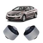 Par Bucha Maior Bandeja Dianteira Hyundai Elantra 2011/... - Solupe Parts