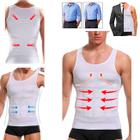 Par Camiseta Segunda Pele Compressiva Redutora Corrige Postura - Slimming Shirt for Men