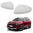 Par Capa Retrovisor Citroen C3 Aircross 2024 2025 Branco Banquise Original