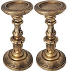 Par Castiçal Ornamental de 22cm Pedestal 22004