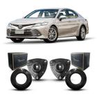 Par Coxim Batedor Batente Suporte + Rolamento Original Tenacity Amortecedor Dianteiro Toyota Camry 2018 2019 2020