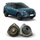 Par Coxim Batente Suporte Batedor Rolamento Amortecedor Dianteiro Hyundai Creta 2017 2018 2019 2020 2011 2022