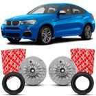 Par Coxim Batente Suporte C/ Rolamento Original Febi Bilstein Amortecedor Dianteiro BMW X4 F26 2014 2015 2016 2017 2018