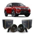 Par Coxim Batente Suporte Com Rolamento Original Tenacity Suspensão Dianteira Suzuki Vitara 2017 2018 2019 2020