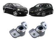 Par Coxim Batente Traseiro Chevrolet Gm Sonic 2012 2013 2014