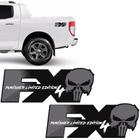 Par De Adesivos Fx4 Punisher Limited Edition Emblema Preto - SPORTINOX