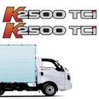 Par de Adesivos K2500 TCI KIA Bongo (Portas) Caminhão