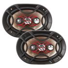 Par de Alto Falantes Quadraxial Bravox 6X9" B4X69X 140W Rms 4 Ohms