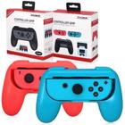 Par de Case Suporte Grip De Mão Resistente Proteção Para Controle Joy-con Nintendo Switch - Preto