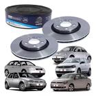 Par de Disco de Freio Audi A3 Volkswagen Bora Golf New Bettle Polo D35B