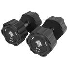 Par De Dumbbells 24kg Lion Monobloco Em Aço Maciço Injetado