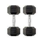 Par De Halteres Dumbell Sextavado Ahead Sports As2102 10Kg