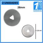 Par de Lâmina Circular para Cortador Circular 28mm Profissional