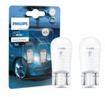 Par de Lâmpadas Philips Pingo Ultinon Led 6000k W5w T10 Super Branca