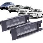 Par de Lanterna Luz De Placa Chevrolet Corsa 2002 a 2012 Meriva Astra Vectra Montana 2003 a 2021