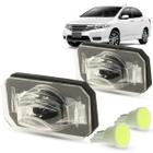 Par de Lanterna Luz de Placa + LED Honda City 2009 2010 2011 2012 2013 2014