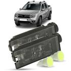 Par de Lanterna Luz de Placa + Soquete e LED Renault Pick-up Duster Oroch 2016 2017 2018 2019 2020 2021 2022 2023 - CLICKAR