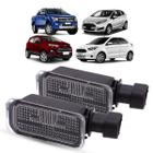 Par de Lanterna Luz de Placa + Soquete Ford Ranger Ecosport Edge New Fiesta Hatch Ka+ Sedan Ka Hatch Focus Hatch