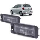 Par de Lanterna Luz de Placa Volkswagen Fox 2003 a 2014 Gol G4 2005 a 2014