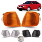 Par de Lanterna Pisca Seta Dianteiro Volkswagen Polo Classic Van 1997 a 2000 Seat Cordoba Ibiza 1996 a 1998 - CLICKAR