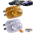 Par de Lanterna Pisca Seta Lateral + Lâmpada Volkswagen Golf Bora 1998 a 2006 Polo 2000 a 2008 Passat 1998 a 2004