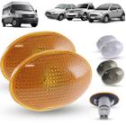 Par de Lanterna Pisca Seta Lateral + Soquete Ford Ka 1997 a 2006 Fiesta 1996 a 2002 Courier 1997 a 2013 Transit