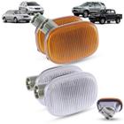 Par de Lanterna Pisca Seta Lateral + Soquete Toyota Corolla Fielder 2002 a 2008 Hilux Sw4 2005 a 2012