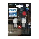 Par de led p21/5w 12v vermelho - philips ultinon pro3100 (11499ru31b2 )