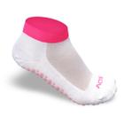 Par de Meias para Pilates - Branco Rosa - Tam 34-38 F3-BR - Acte Sports