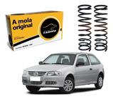 Par de molas traseiras fabrini volkswagen gol g4 2p 1.0 2006 a 2014