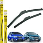 Par de Palheta Limpador Para-brisa Dyna Honda City Fit 2015 2016 2017 (Não Serve Para Outros Anos)