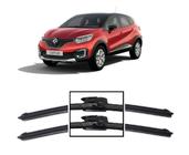 Par De Palhetas Limpador de Parabrisa Dianteiro Renault Captur 2017 2018 2019 2020 2021 - CINOY