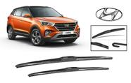 Par De Palhetas Limpador Parabrisa Dianteiro Modelo Original para Hyundai Creta 2017 A 2024